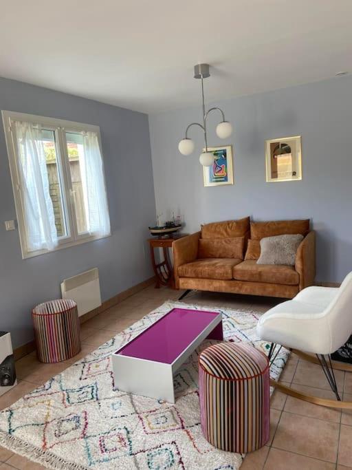 L'Ocean, Maison Avec Jardin Clos Tracy-sur-Mer Kültér fotó